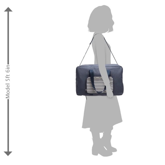 Navy Blue Weekender Bag - Picture 6 of 6